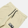 Trousers in fleece for boy, beige Trousers in fleece for boy, beige