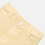 Pantalon en toile de baumwolle pour fille, beige Pantalon en toile de baumwolle pour fille, beige