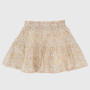 Skirt in coton girl, white Skirt in coton girl, white