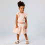Skirt in coton girl, white Skirt in coton girl, white