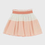 Skirt in coton girl, white Skirt in coton girl, white