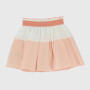 Skirt in coton girl, white Skirt in coton girl, white