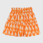 Gonna in viscosa da Bambina, ARANCIO Gonna in viscosa da Bambina, ARANCIO