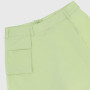 falda pantalón de popelina de niña, verde falda pantalón de popelina de niña, verde