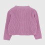 CARDIGAN AUS STRICK MIT RIPPE FUER MAEDCHEN,  ROSA CARDIGAN AUS STRICK MIT RIPPE FUER MAEDCHEN,  ROSA