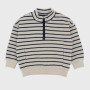 Pile demi zip pour garçon, blanc Pile demi zip pour garçon, blanc