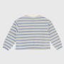 Sudadera de cuello redondo de niña, azul Sudadera de cuello redondo de niña, azul