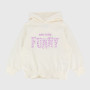 SWEAT-SHIRT, MIT KAPUZE FUER MAEDCHEN,  WEISS  SWEAT-SHIRT, MIT KAPUZE FUER MAEDCHEN,  WEISS