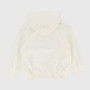 SWEAT-SHIRT, MIT KAPUZE FUER MAEDCHEN,  WEISS  SWEAT-SHIRT, MIT KAPUZE FUER MAEDCHEN,  WEISS