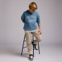 Sweat-shirt crew neck for boy, blue Sweat-shirt crew neck for boy, blue