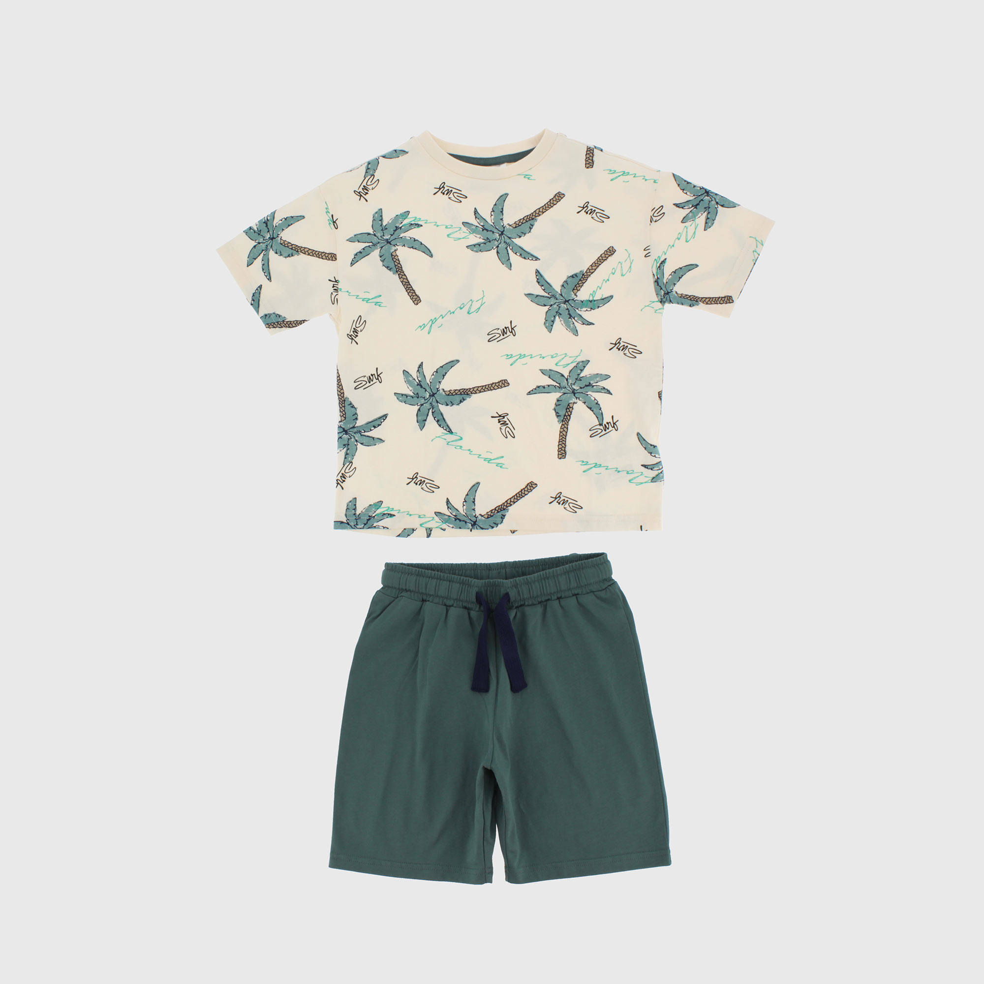  SET MIT ZWEI STUECK FUER JUNGEN, WEISS