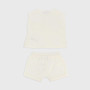 Set with two pieces for newborn, white Set with two pieces for newborn, white