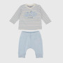 Set with two pieces for newborn, white Set with two pieces for newborn, white