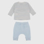 Set with two pieces for newborn, white Set with two pieces for newborn, white