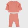 Completo due pezzi da Neonata, ROSA Completo due pezzi da Neonata, ROSA