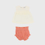 Set with two pieces for newborn, white Set with two pieces for newborn, white