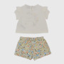 Set with two pieces for newborn, white Set with two pieces for newborn, white