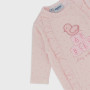Combinaison en interlock pour nouveau-né, rose Combinaison en interlock pour nouveau-né, rose