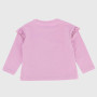 Maglietta in jersey elasticizzato da Bambina, ROSA Maglietta in jersey elasticizzato da Bambina, ROSA
