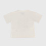 T-shirt oversize in jersey for boy, white T-shirt oversize in jersey for boy, white