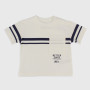 Camiseta oversize de tejido jersey de niño, blanco Camiseta oversize de tejido jersey de niño, blanco