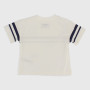 Maglietta oversize in jersey da Bambino, BIANCO Maglietta oversize in jersey da Bambino, BIANCO