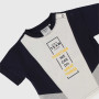 T-SHIRT AUS JERSEY FUER JUNGEN, BLAU  T-SHIRT AUS JERSEY FUER JUNGEN, BLAU