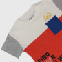 T-shirt in jersey for boy, red T-shirt in jersey for boy, red