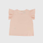 T-shirt in jersey girl, pink T-shirt in jersey girl, pink