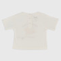 T-SHIRT OVERSIZE AUS JERSEY FUER MAEDCHEN,  WEISS T-SHIRT OVERSIZE AUS JERSEY FUER MAEDCHEN,  WEISS