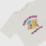 T-SHIRT OVERSIZE AUS JERSEY FUER MAEDCHEN,  WEISS T-SHIRT OVERSIZE AUS JERSEY FUER MAEDCHEN,  WEISS