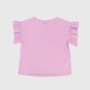 T-shirt in jersey girl, pink T-shirt in jersey girl, pink