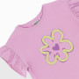 T-shirt in jersey girl, pink T-shirt in jersey girl, pink