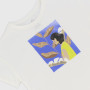 T-shirt in jersey girl, white T-shirt in jersey girl, white