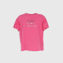 Camiseta de tejido jersey de niña, rosa Camiseta de tejido jersey de niña, rosa