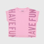 T-SHIRT AUS JERSEY FUER MAEDCHEN,  ROSA T-SHIRT AUS JERSEY FUER MAEDCHEN,  ROSA