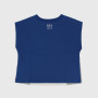 Tanktop in jersey for boy, blue Tanktop in jersey for boy, blue