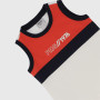 Tanktop in jersey for boy, red Tanktop in jersey for boy, red