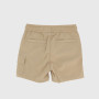 Bermuda in popeline for boy, brown Bermuda in popeline for boy, brown