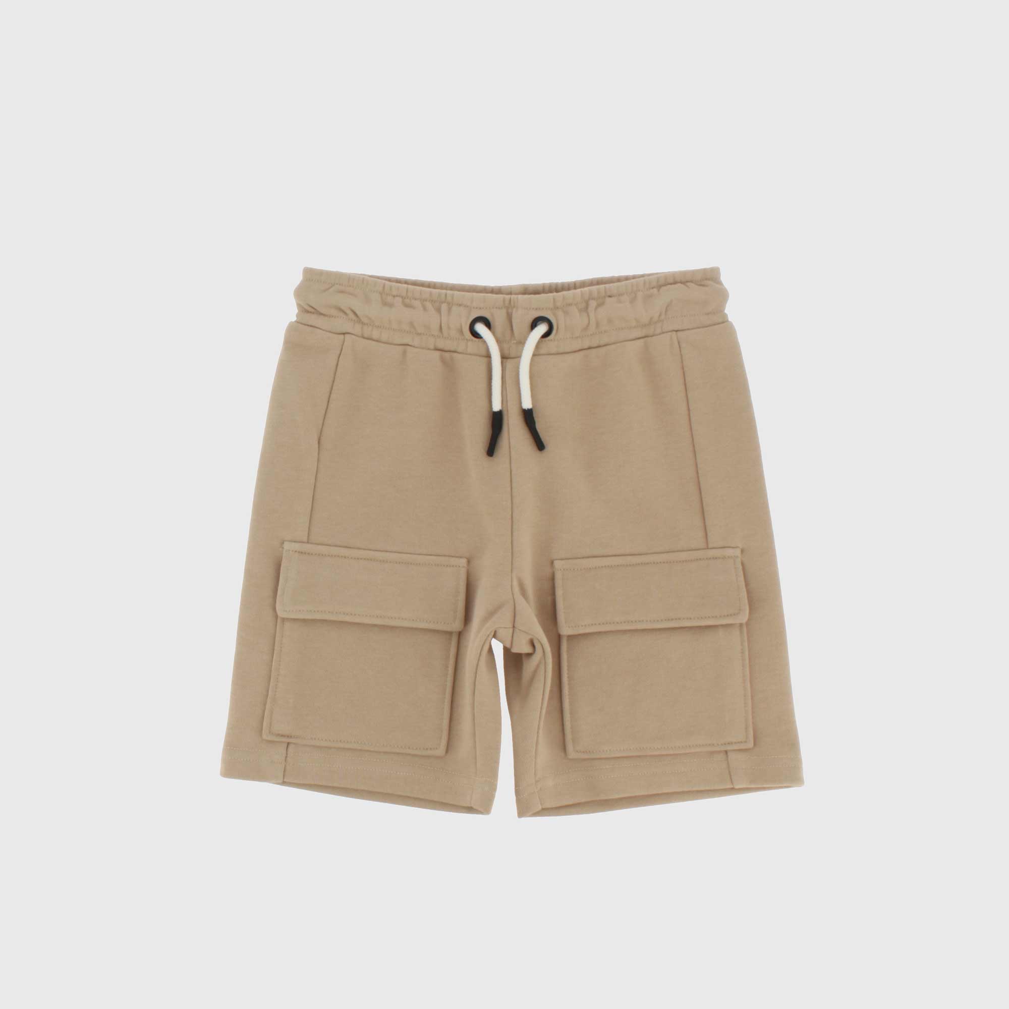 Bermuda in felpa da Bambino, MARRONE