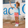 Shorts in gabardine girl, orange Shorts in gabardine girl, orange