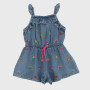 Salopette in jeans girl, blue Salopette in jeans girl, blue