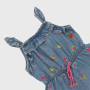 Salopette in jeans girl, blue Salopette in jeans girl, blue