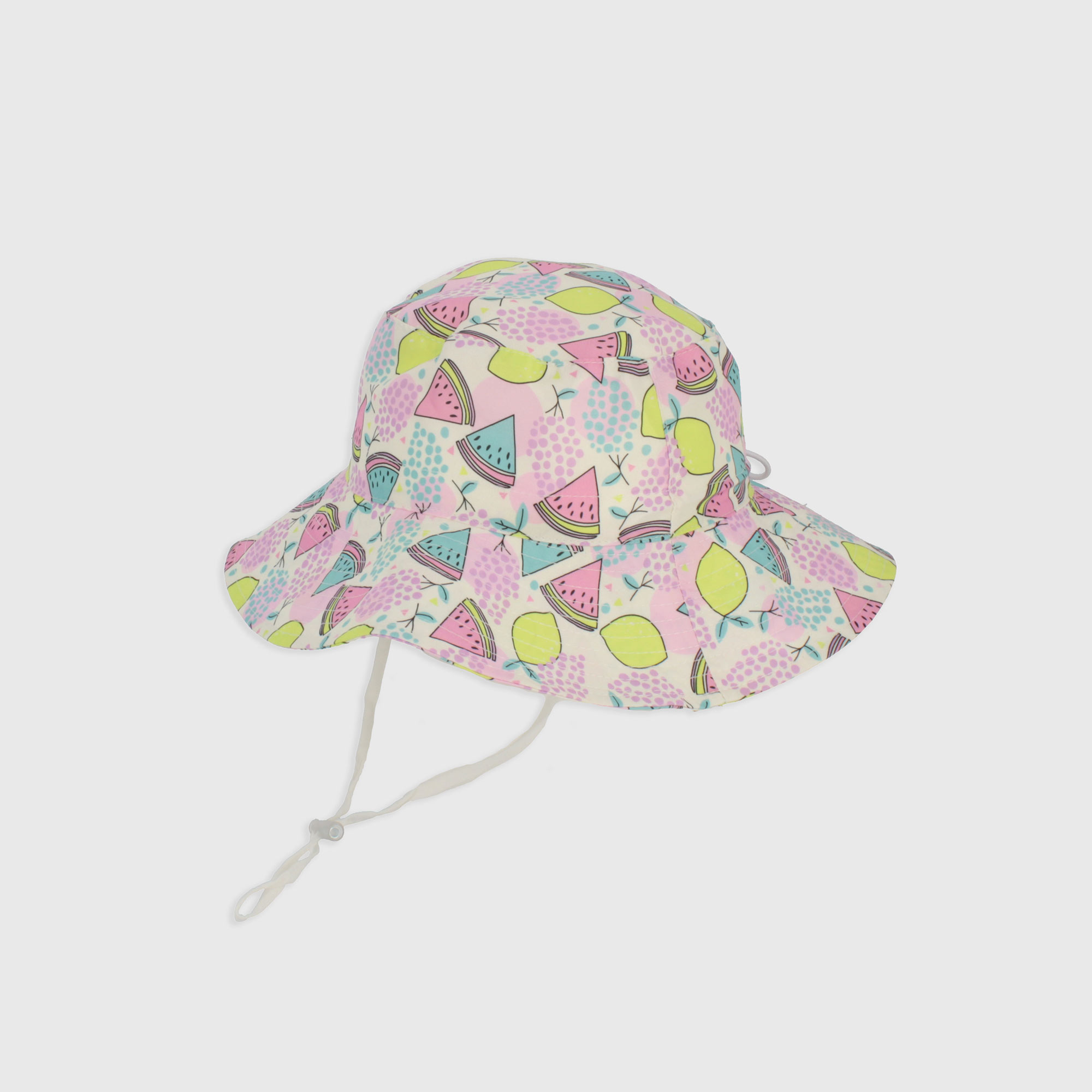 Cappello alla pescatora da Bambina, BIANCO