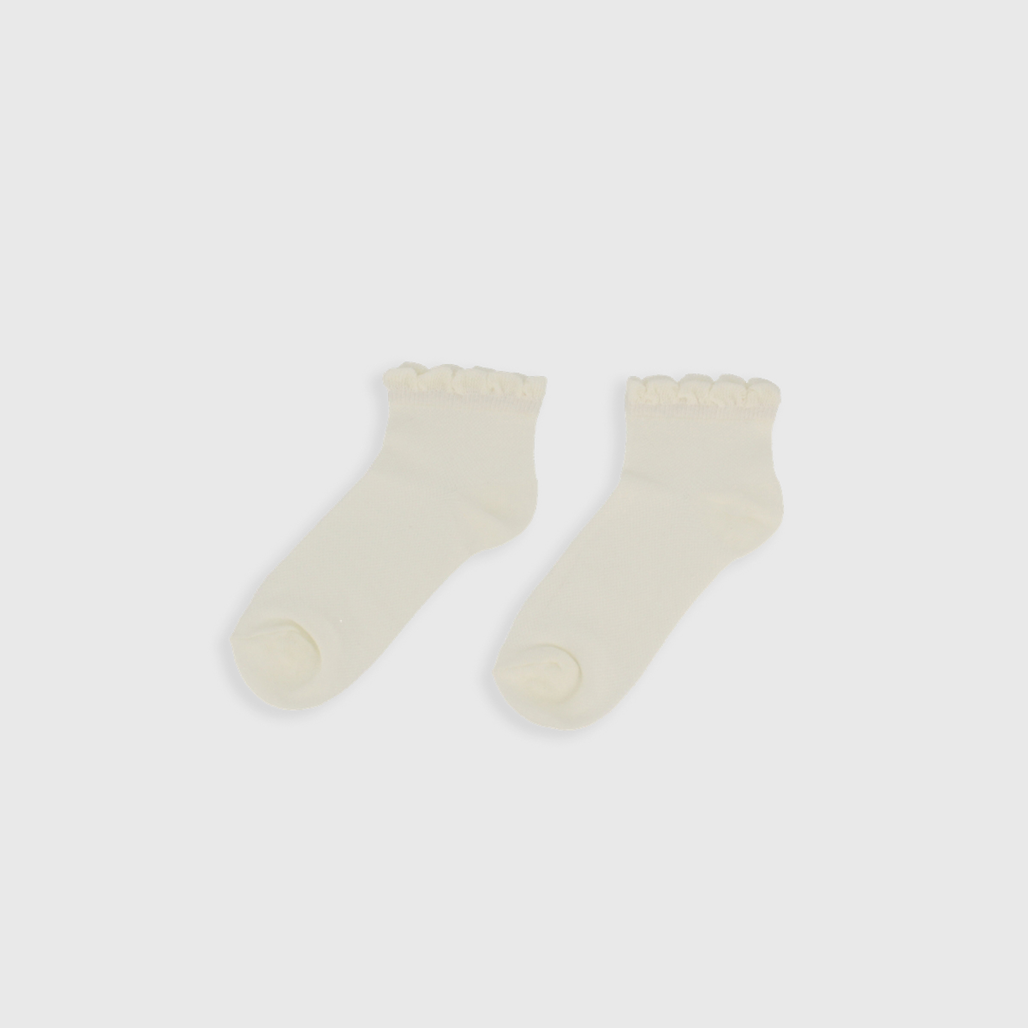 Calzini corti da Bambina, BIANCO