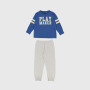 Pyjamas in jersey for boy, blue Pyjamas in jersey for boy, blue