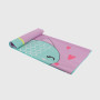 Serviette de plage en microfibre pour fille, rose Serviette de plage en microfibre pour fille, rose