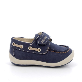 Mocassini DEMAX NS598A-18 Per Bambini - In Pelle Con Suola In Gomma, Stringati - Foto 1