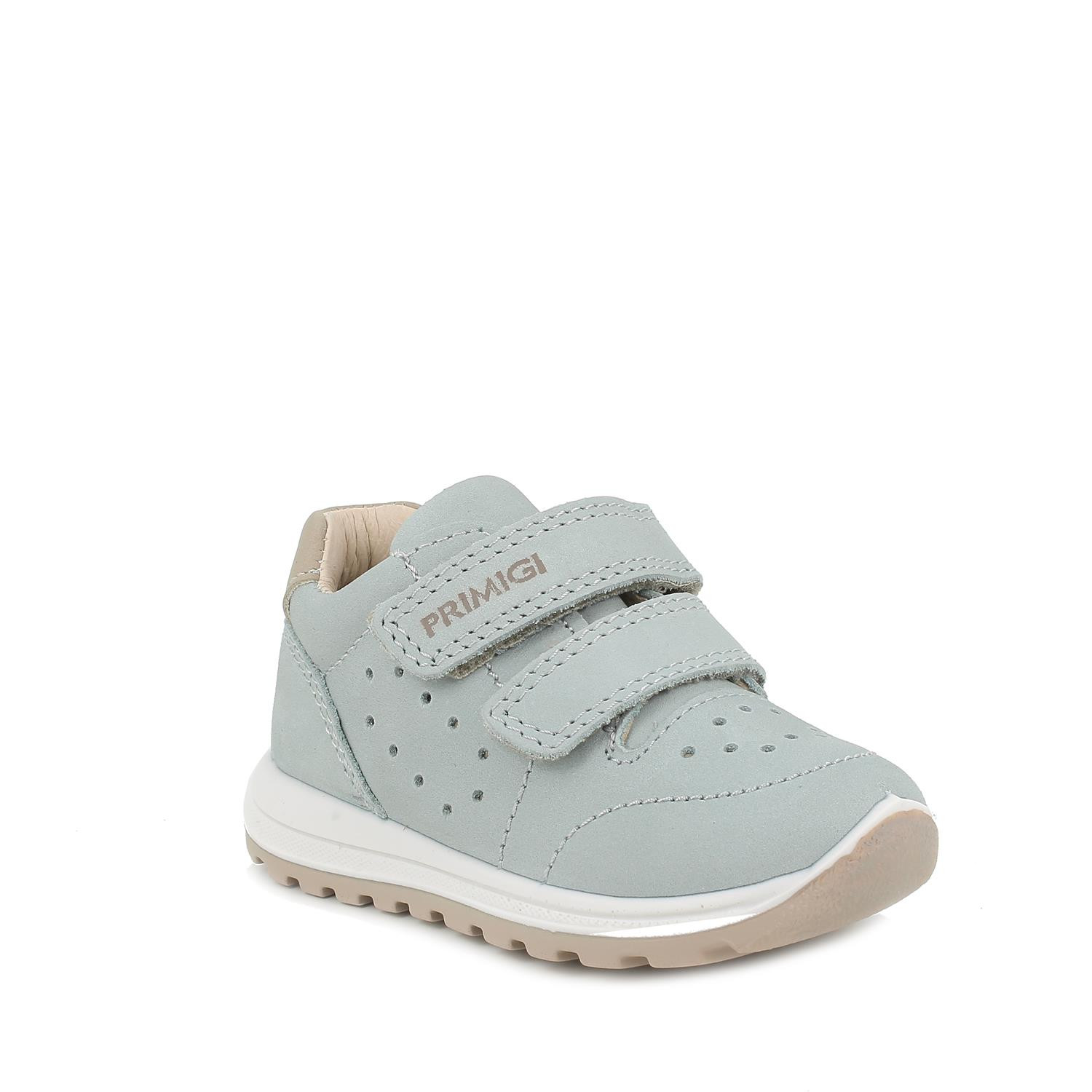Scarpe in pelle da bambino acquamarina