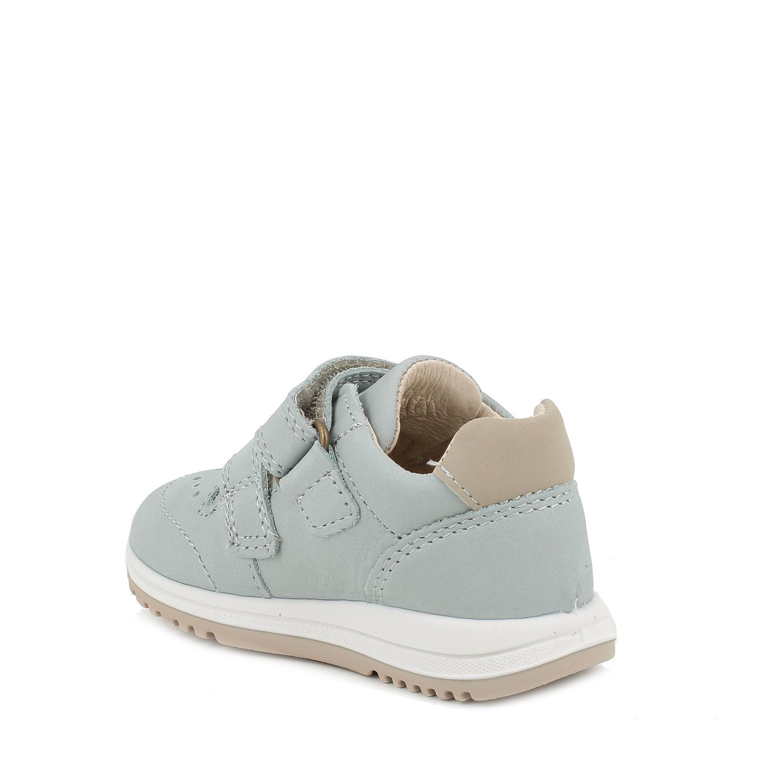 Scarpe in pelle da bambino acquamarina